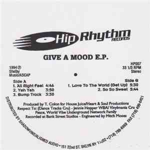 T. Colon - Give A Mood E.P. album