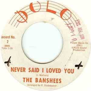 The Banshees - Never Said I Loved You / So Hard To Bear album