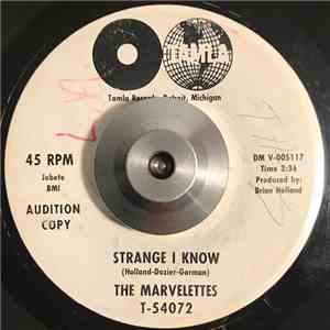 The Marvelettes - Strange I Know album