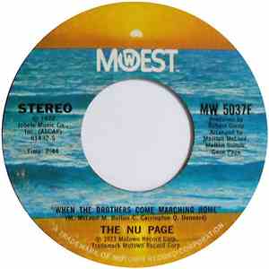 The Nu Page - When The Brothers Come Marching Home / A Heart Is A House album
