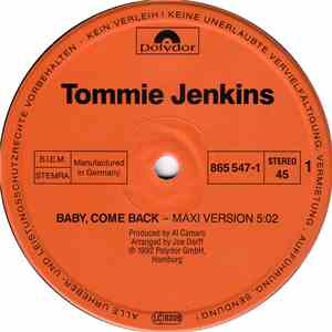 Tommie Jenkins - Baby, Come Back album