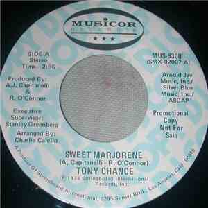 Tony Chance  - Sweet Marjorene album