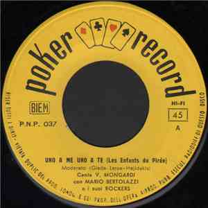 V. Mongardi Con Mario Bertolazzi E I Suoi Rockers - Uno A Me Uno A Te / Love In The Night album