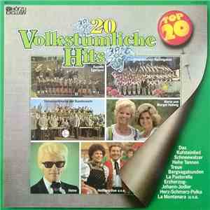 Various - 20 Volkstümliche Hits album