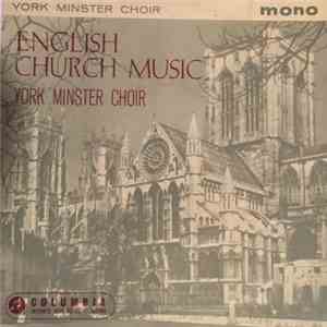 York Minster Choir Conducted By Francis Jackson - English Church Music album