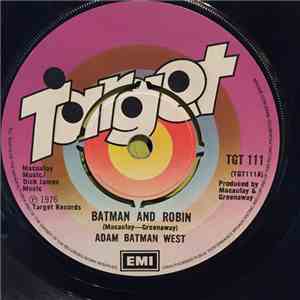 Adam Batman West - Batman And Robin album