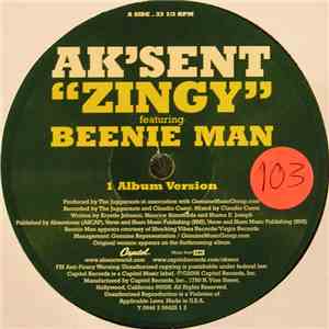 Ak'sent Featuring Beenie Man - Zingy album