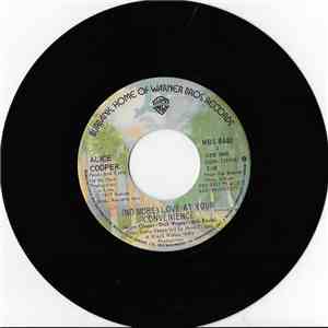 Alice Cooper  - (No More) Love At Your Convenience album