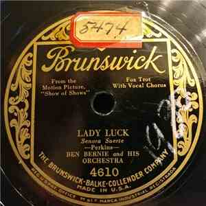 Ben Bernie And His Orchestra - Lady Luck / Singin' In The Bathtub album
