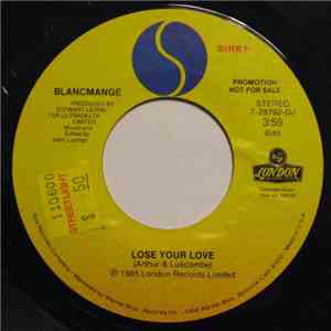 Blancmange - Lose Your Love album