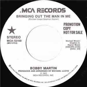 Bobby Martin  - Bringing Out The Man In Me album