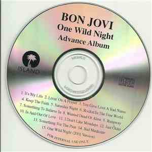 Bon Jovi - One Wild Night: Advance Album album