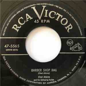 Chet Atkins and his Galloping Guitar - Barber Shop Rag/Centipede Boogie album