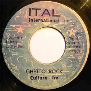 Culture Irie - Ghetto Rock album