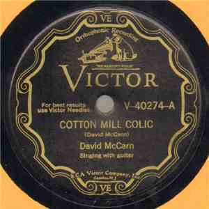 David McCarn - Cotton Mill Colic / Everyday Dirt album