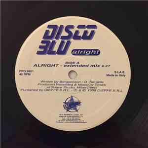 Disco Blu - Alright album