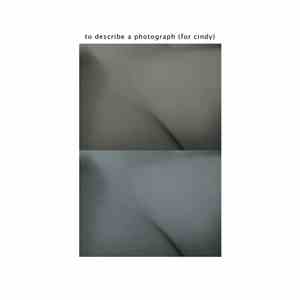 elizabeth Veldon - To Describe A Photograph (For Cindy) album