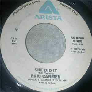 Eric Carmen - She Did It album