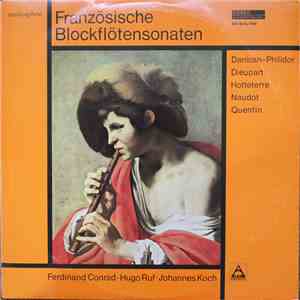 Ferdinand Conrad · Hugo Ruf · Johannes Koch - Französische Blockflötensonaten album