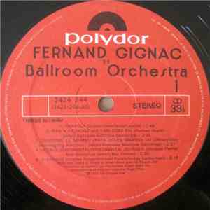 Fernand Gignac Et Ballroom Orchestra - Fernand Gignac Et Ballroom Orchestra album