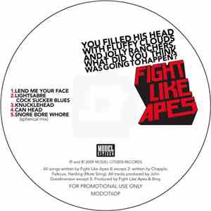 Fight Like Apes - You Filled His Head With Fluffy Clouds And Jolly Ranchers, What Did You Think Was Going To Happen? album
