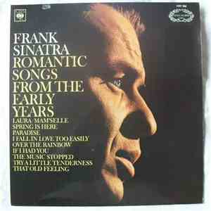 Frank Sinatra - Romantic Songs From The Early Years album