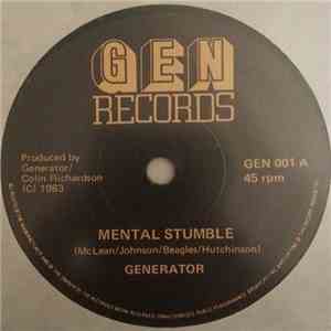 Generator  - Mental Stumble album