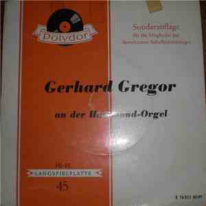 Gerhard Gregor - Gerhard Gregor An Der Hammond-Orgel album