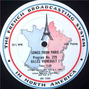 Gilles Vigneault - Songs From Paris album