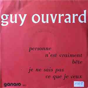 Guy Ouvrard - Personne N'est Vraiment Bête album