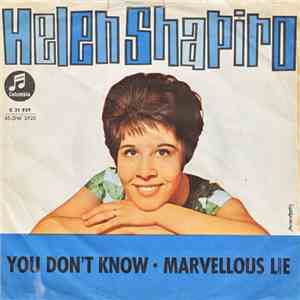 Helen Shapiro - Marvellous Lie / You Don't Know album