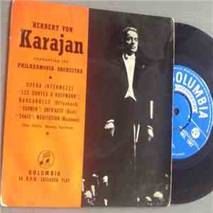 Herbert Von Karajan Conducting The Philharmonia Orchestra - Opera Intermezzi album