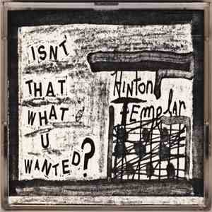 Hinton Templar - Isn't That What You Wanted? album