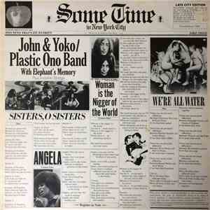 John & Yoko / The Plastic Ono Band - Some Time In New York City album