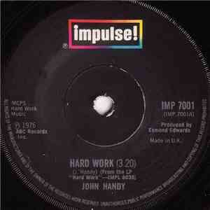 John Handy - Hard Work album