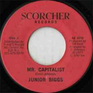 Junior Biggs - Mr. Capitalist album