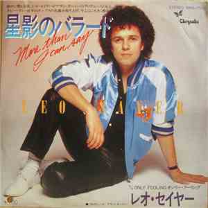 Leo Sayer - More Than I Can Say album