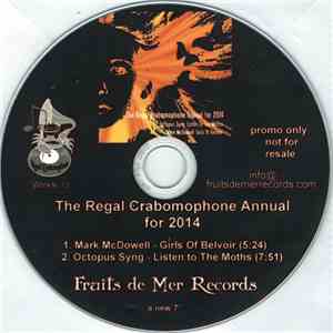 Mark McDowell / Octopus Syng - The Regal Crabomophone Annual For 2014 album