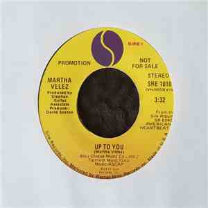 Martha Velez - Up To You album