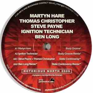 Martyn Hare, Thomas Christopher, Steve Payne, Ignition Technician, Ben Long - Body Groove album