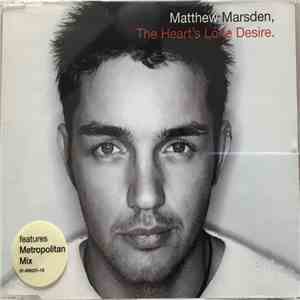Matthew Marsden - The Heart's Lone Desire album