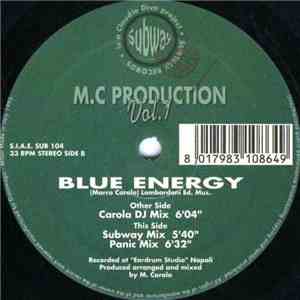 M.C Production - Vol. 1 Blue Energy album