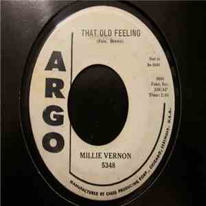 Millie Vernon - That Old Feeling / Bloodshot Eyes album