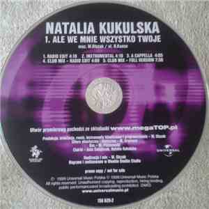 Natalia Kukulska - Ale we mnie wszystko twoje album