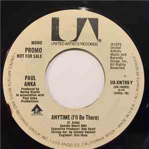 Paul Anka - Anytime (I'll Be There) album