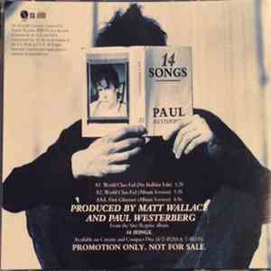Paul Westerberg - World Class Fad / First Glimmer album