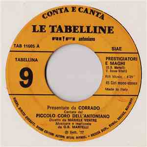 Piccolo Coro Dell'Antoniano - Conta E Canta Le Tabelline album