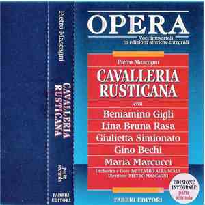Pietro Mascagni - Cavalleria Rusticana - Seconda Parte album