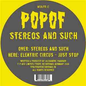 Popof - Stereos And Such album