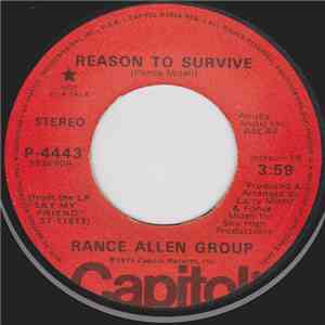 Rance Allen Group - Reason To Survive / Got To Be Ready album